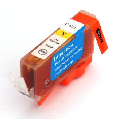 Cartucho compatible CANON CLI-521 amarillo | PGI520/CLI521